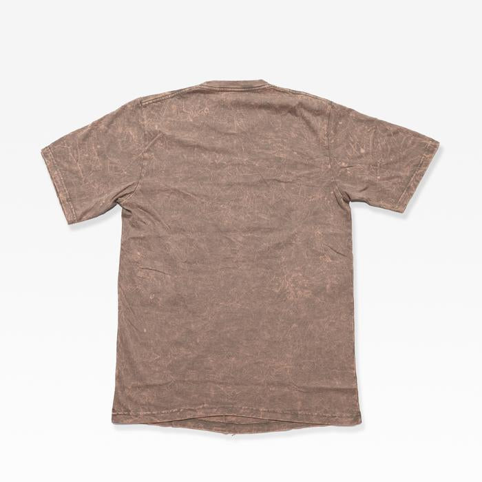 Tera Firma Washed Cream Tee Kaos Pria