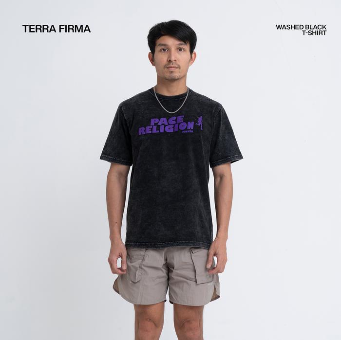 Tera Firma Pace Religion Tee Washed Black
