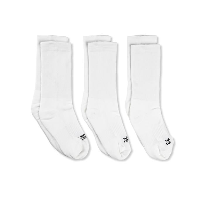 Bundling 3 pcs kaos kaki Performance Socks  White