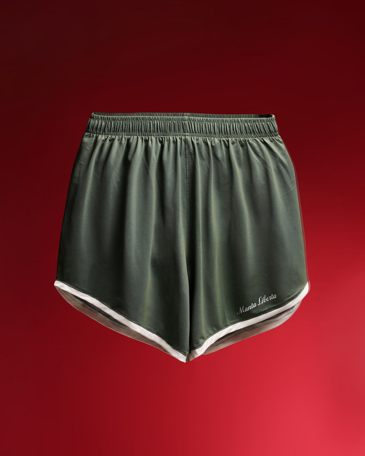 Manta X GBK Running Shorts SSC Series Green Stripe