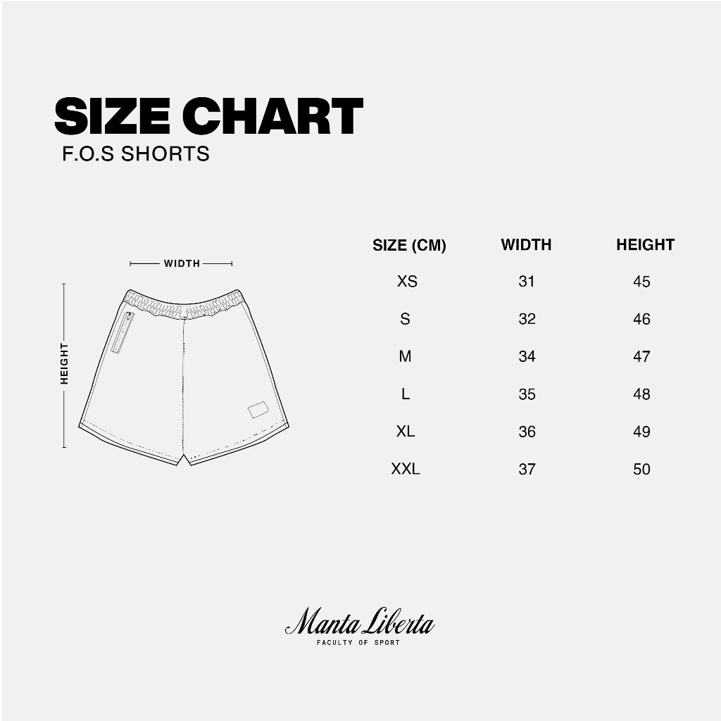 Manta Liberta Forma Short 5 inch Celana Olahraga Lari Grey