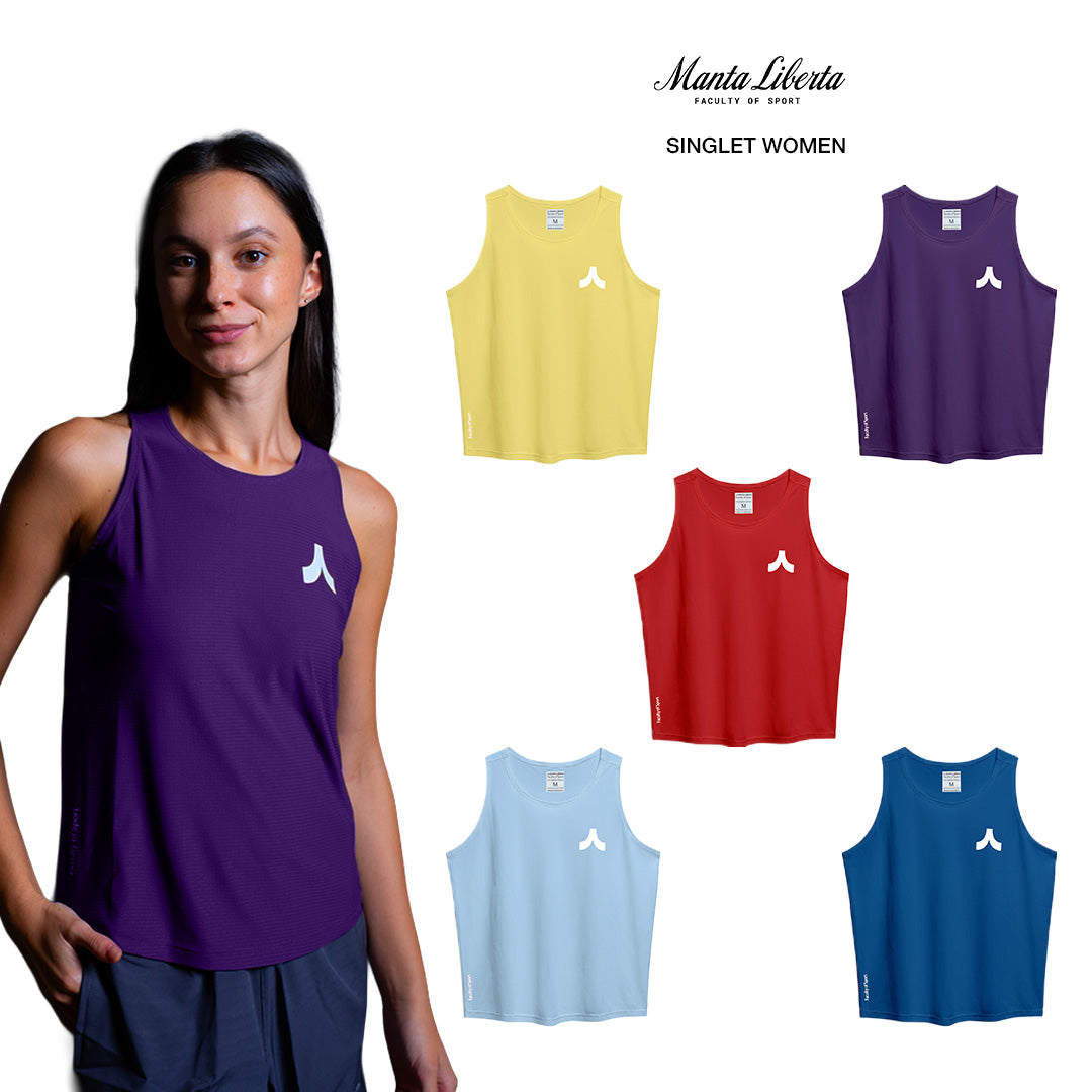 Manta Liberta Forma Libera Singlet For Women Baju Olahraga Singlet Wanita