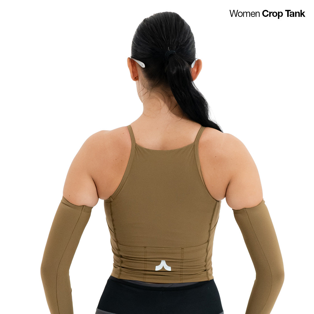 Manta Liberta Forma Mova Series Crop Tank Olahraga Wanita