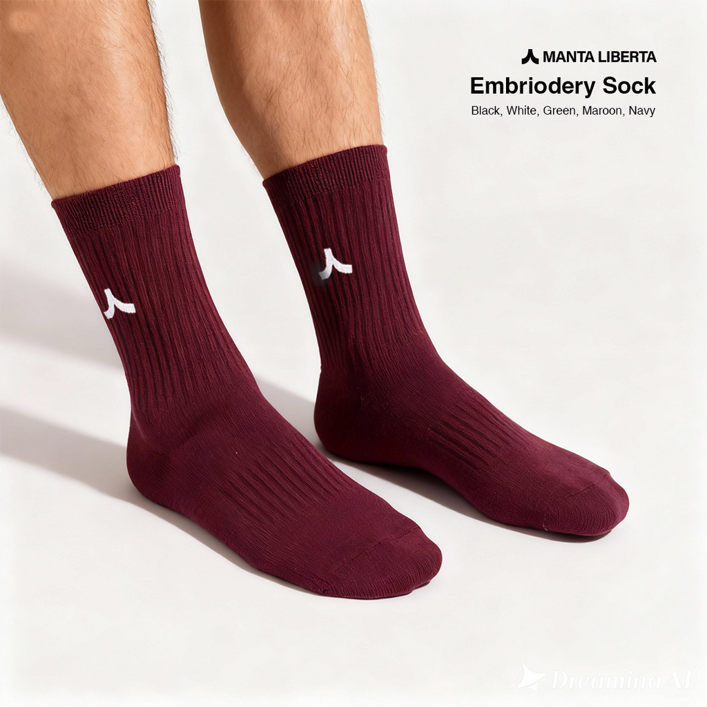 Socks Embroidery