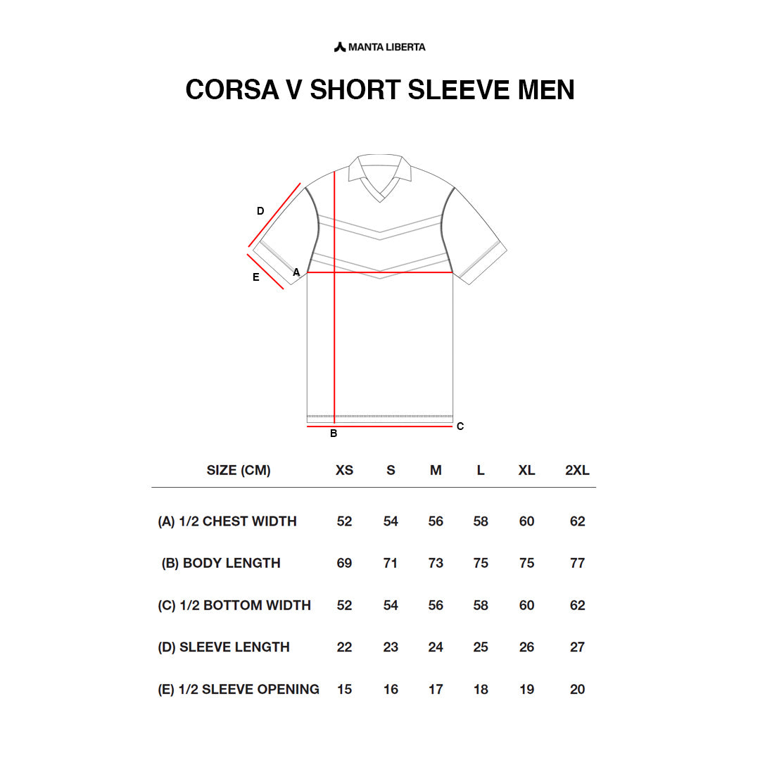 Manta Liberta Corsa V Polo Short Sleeve Men Baju Olahraga Lengan Pendek Pria