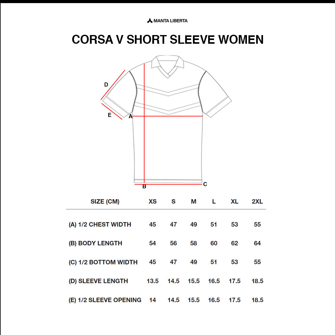 Manta Liberta Corsa V Polo Short Sleeve Women Baju Olahraga Lengan Pendek Wanita