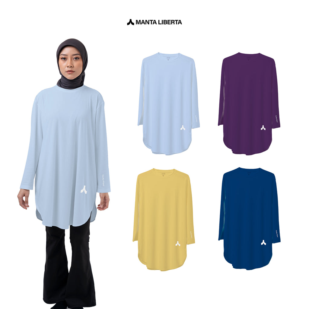 Manta Liberta Forma Libera Modest Baju Olahraga Wanita