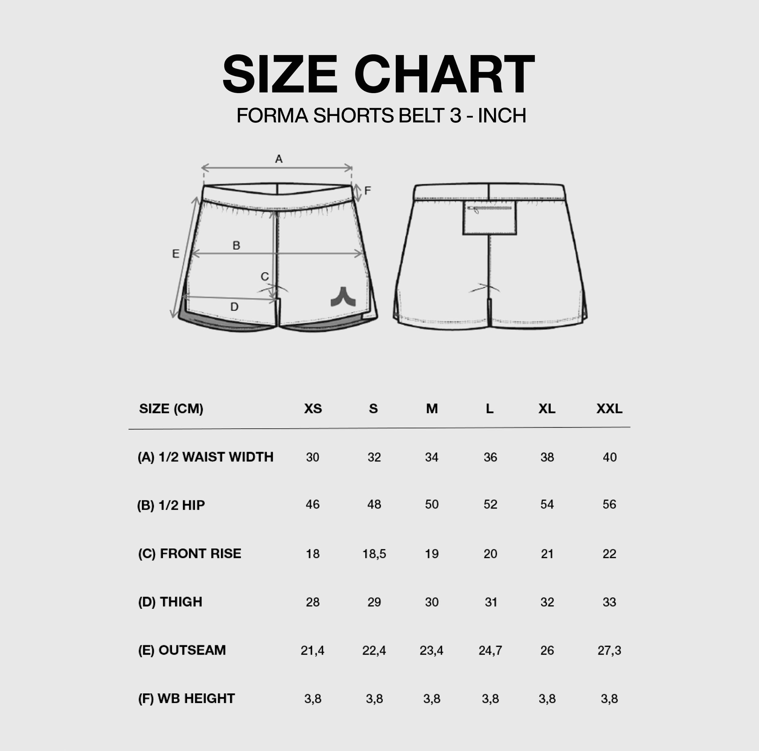 Forma Libera Running Short Belt 3 inch Women