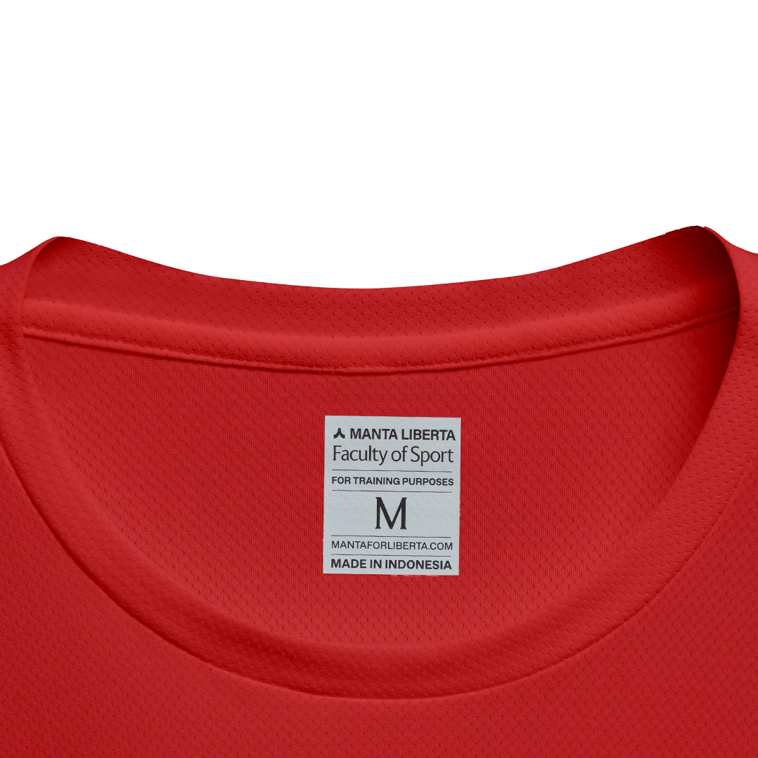 Manta Liberta Forma Red Miles To Share Men Short Sleeve