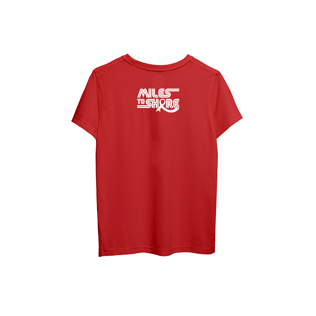 Manta Liberta Forma Red Miles To Share Women Short Sleeve