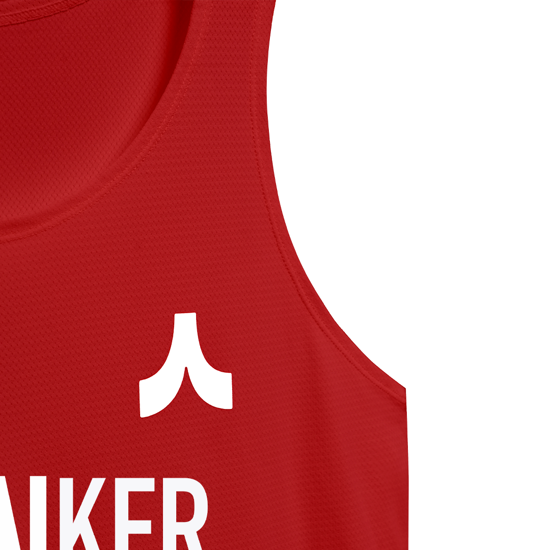Manta Liberta Forma Red Miles To Share Singlet Men