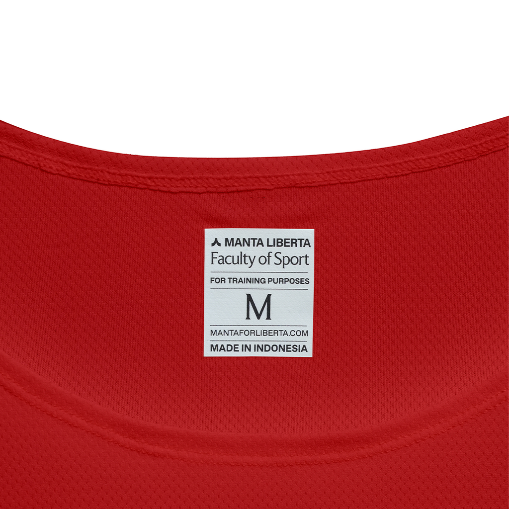 Manta Liberta Forma Red Miles To Share Singlet Men
