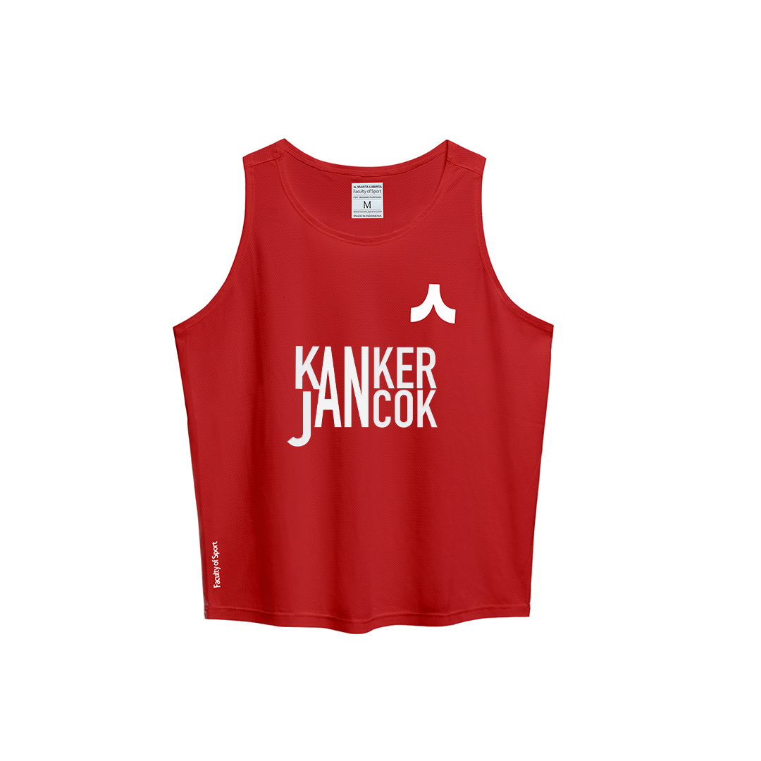 Manta Liberta Forma Red Miles To Share Singlet Women