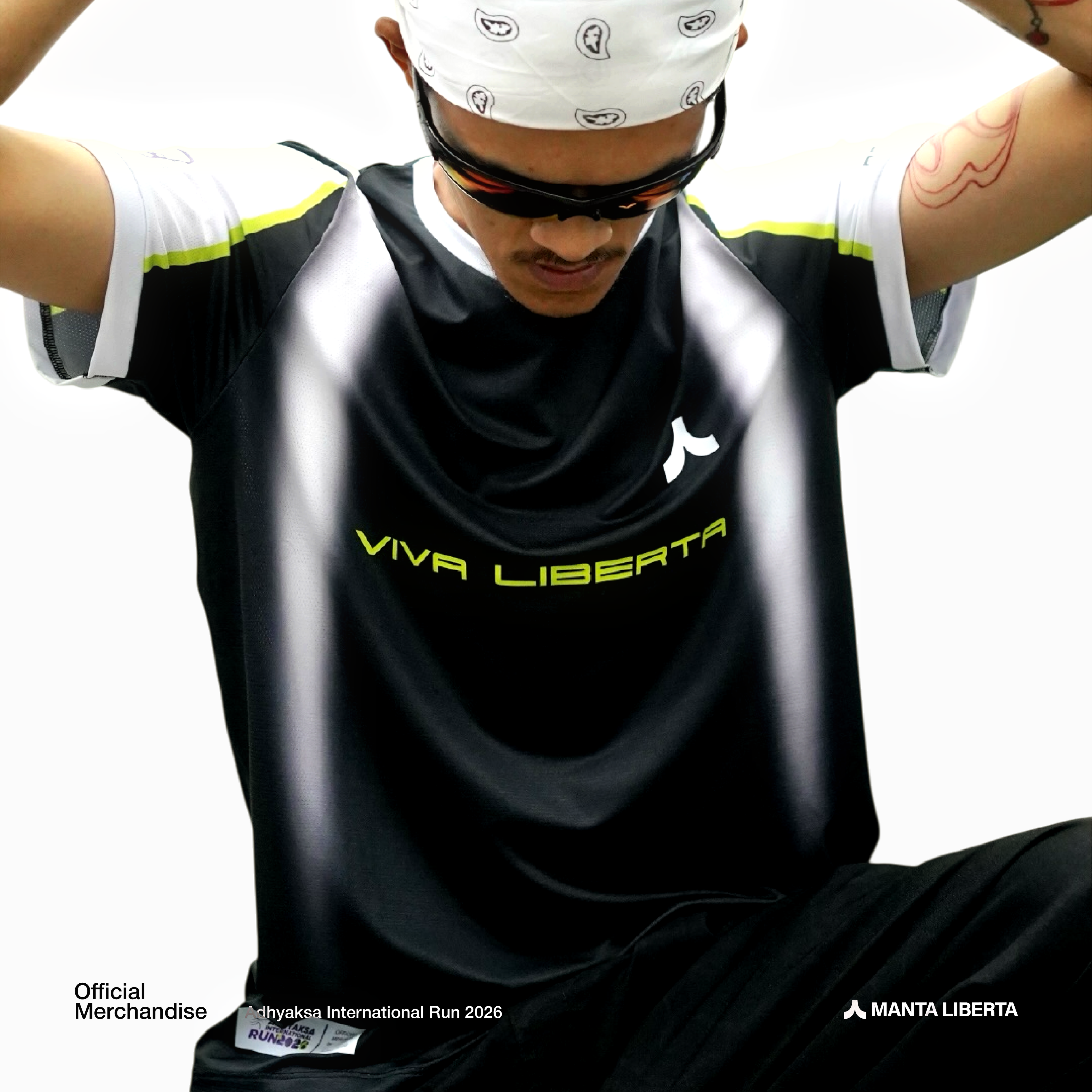 Manta Liberta X Adiyaksa Run Jersey Merchandise