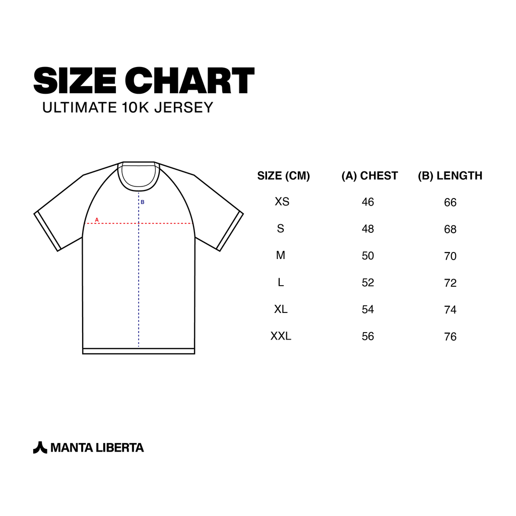Manta Liberta X Ultimate 10K Jersey Merchandise