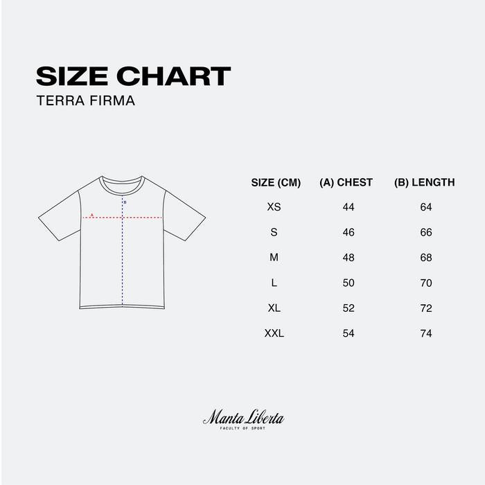 Tera Firma Washed Cream Tee Kaos Pria