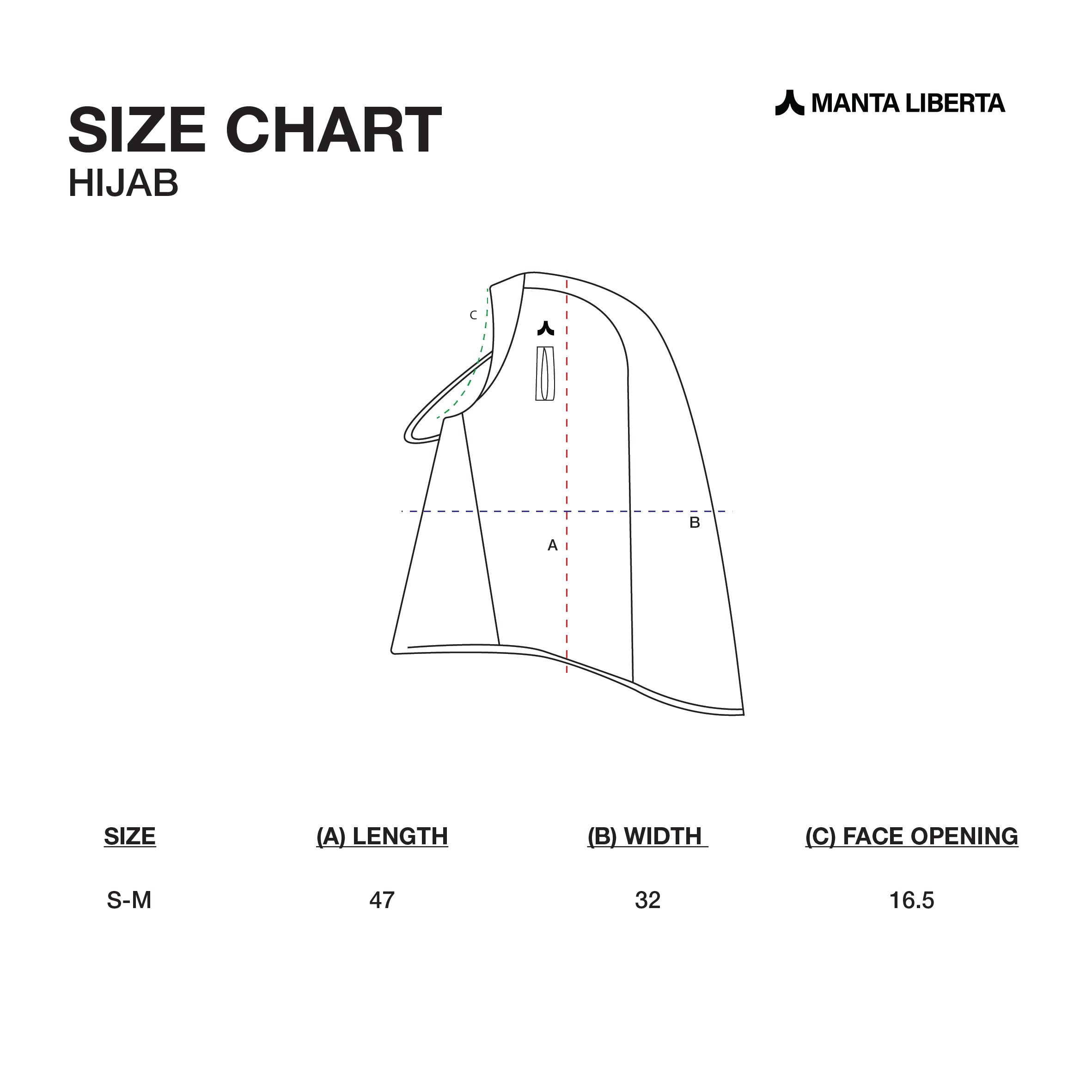 Manta Liberta Forma Hijab