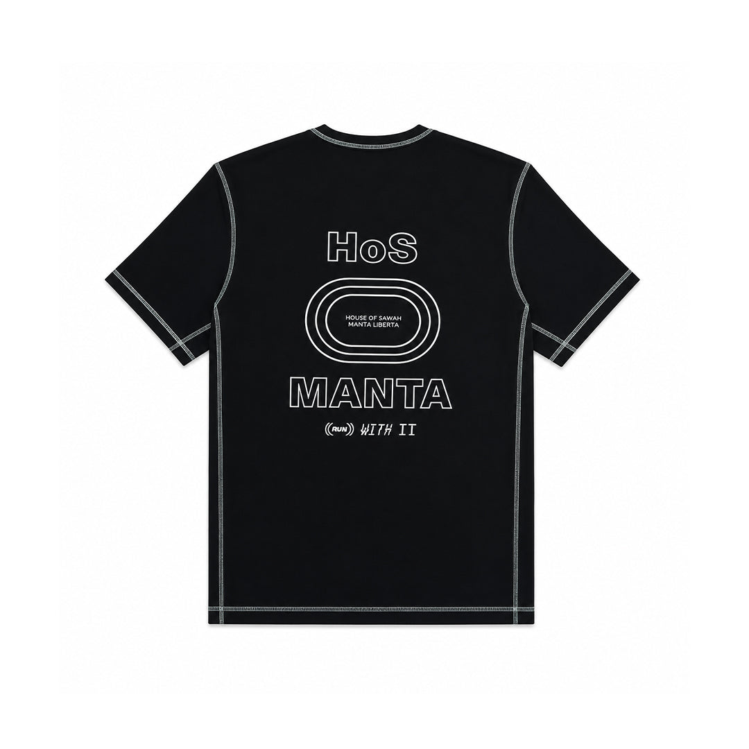 Manta Liberta X HOS Jersey Short Sleeve Black Merchandise