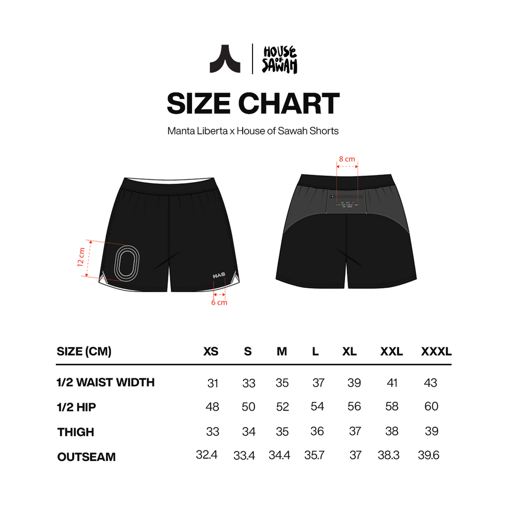 Manta Liberta X HOS Shorts Black Merchandise