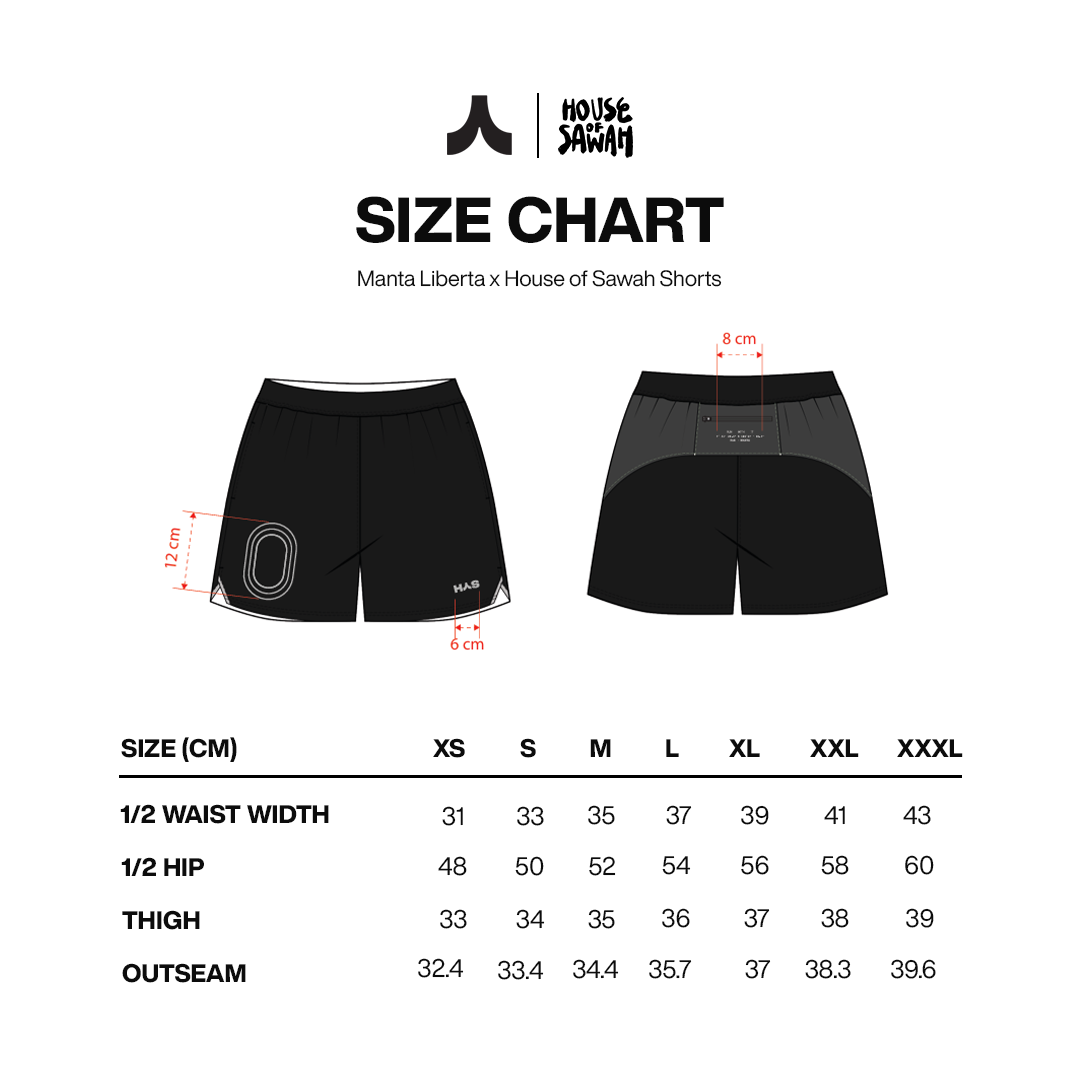 Manta Liberta X HOS Shorts Black Merchandise