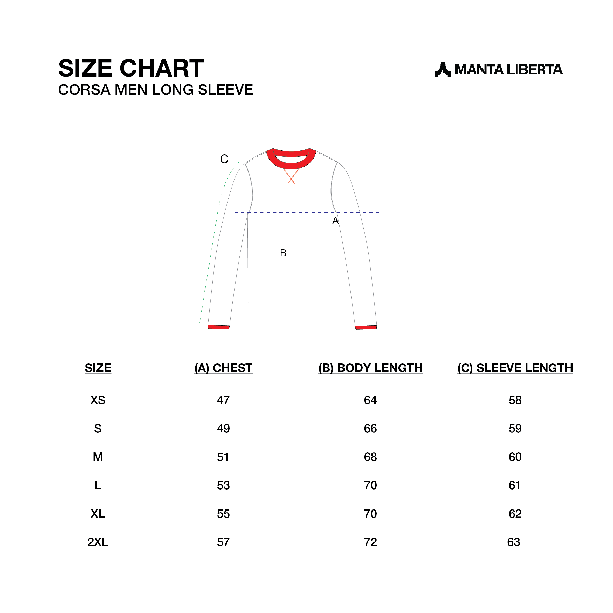 Manta Liberta Corsa Class of 2026 Long Sleeves Men