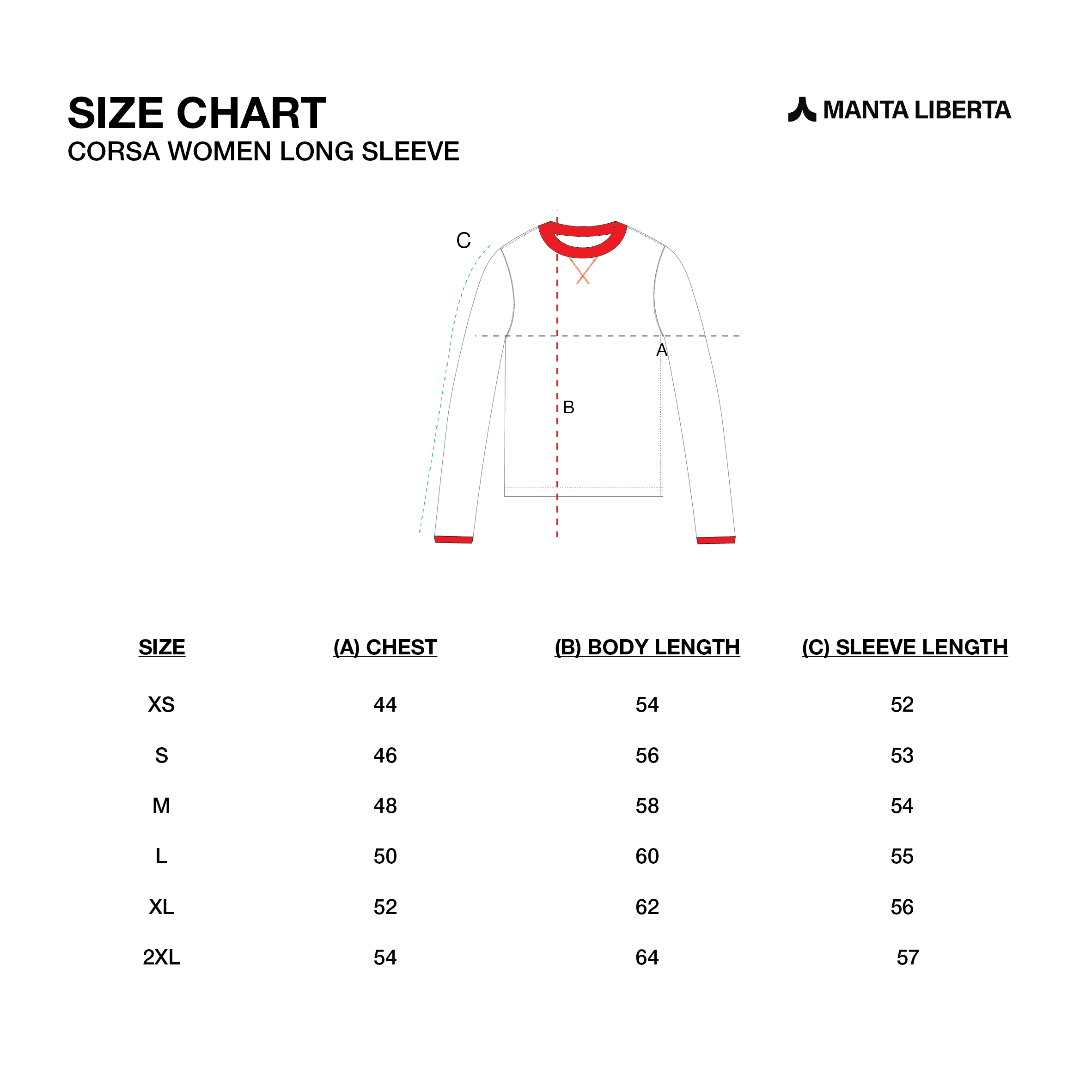 Manta Liberta Corsa Class of 2026 Long Sleeves Women