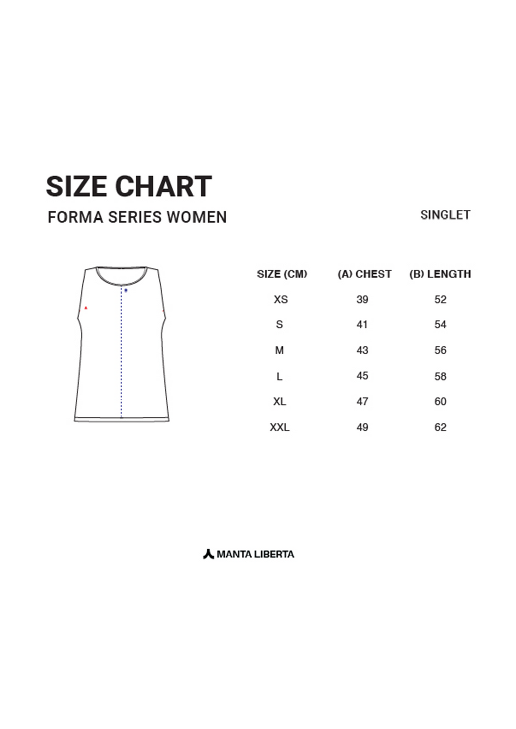 Forma Libera Singlet for Women