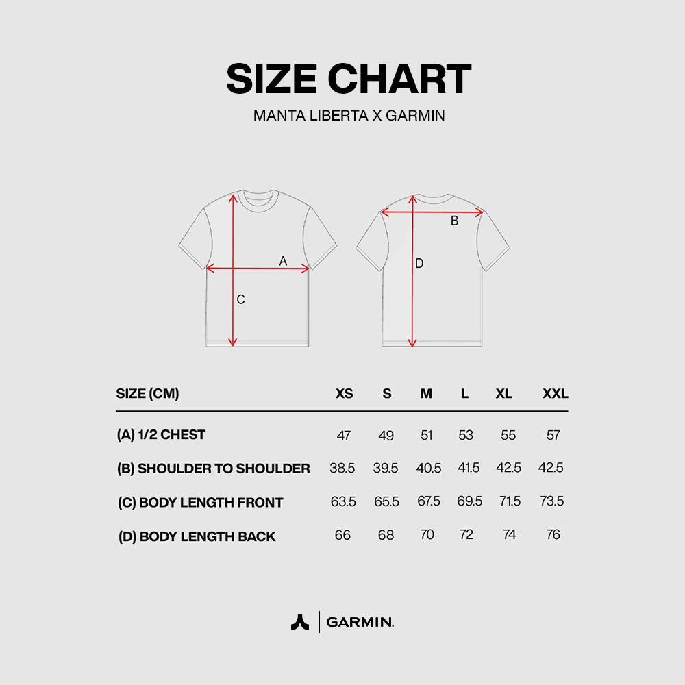 Manta Liberta X Garmin Merchandise Short Sleeve Jersey