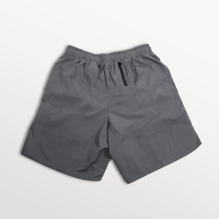 Terra Firma Running Short Cargo 7 inch Asphalt Grey