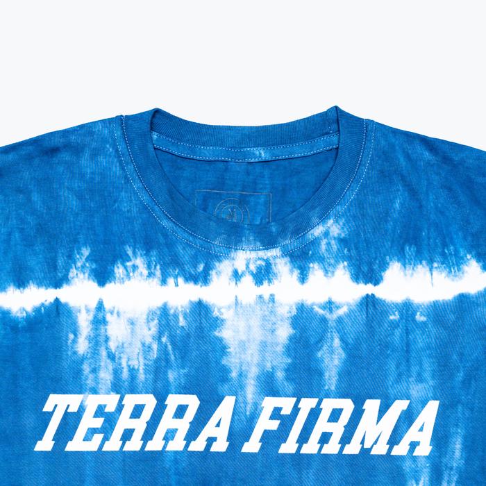 Terra Firma Running Tee Tie Dye Ocean Breeze