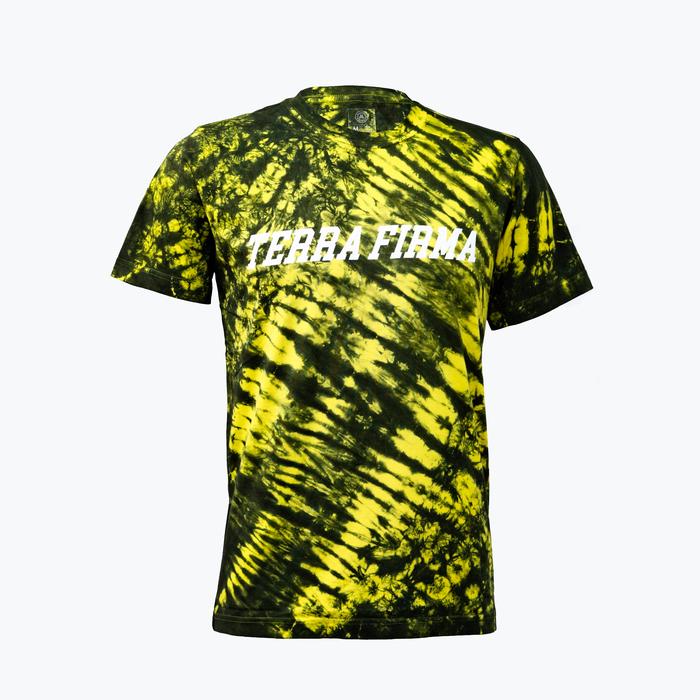 Terra Firma Running Tee Tie Dye Vibrant Aurora