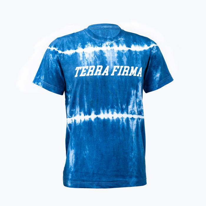 Terra Firma Running Tee Tie Dye Ocean Breeze