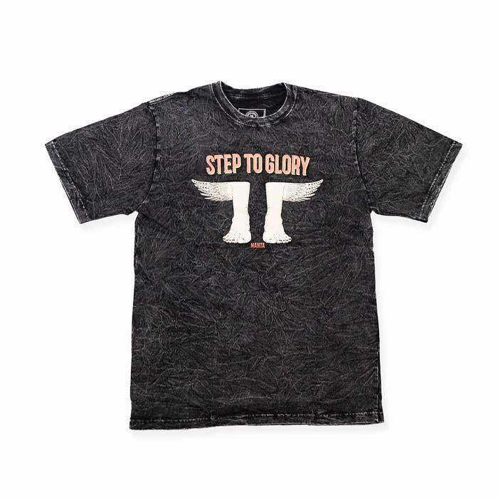 Tera Firma Step To Glory Tee Washed Grey Kaos Pria