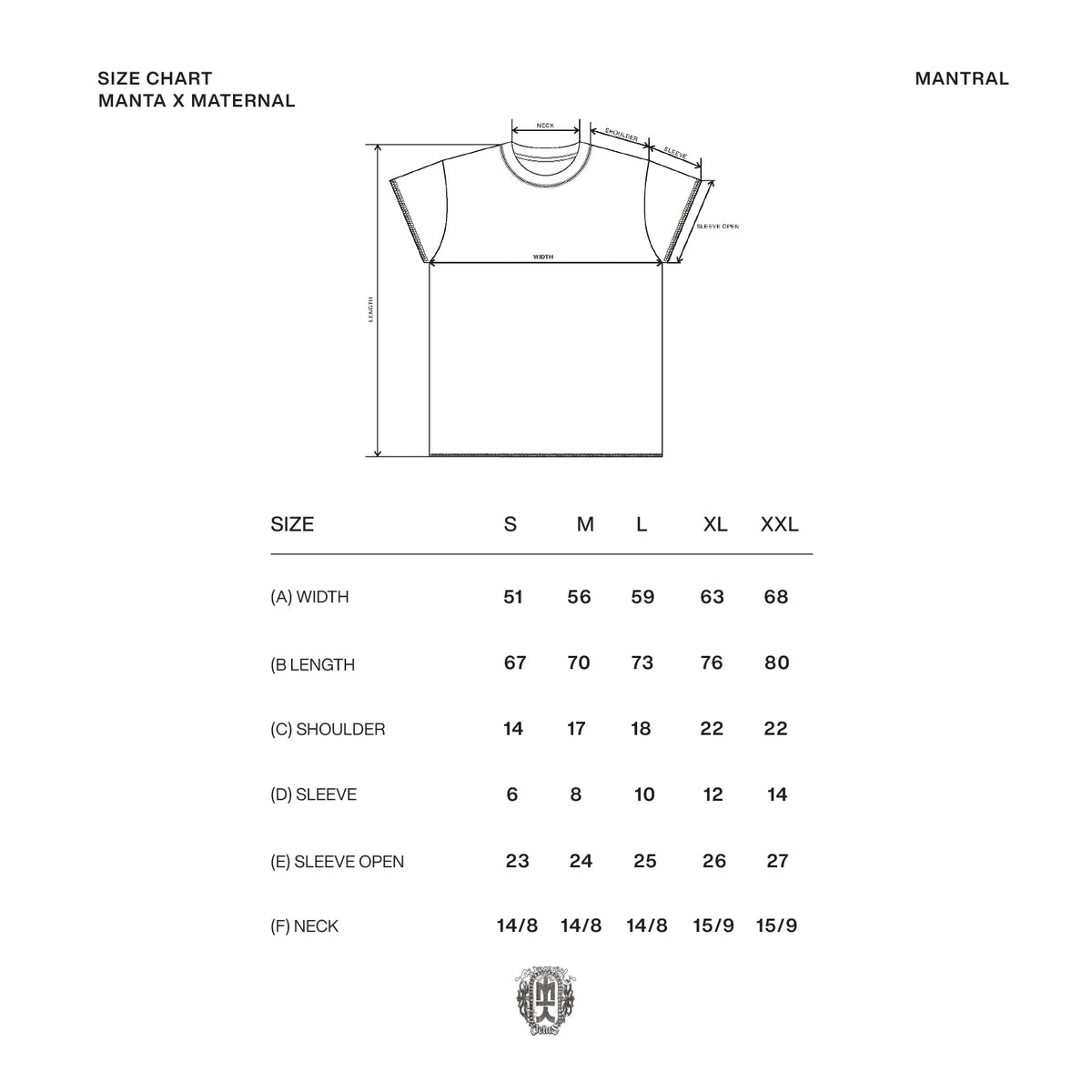 Manta X Maternal T-Shirt MANTRAL