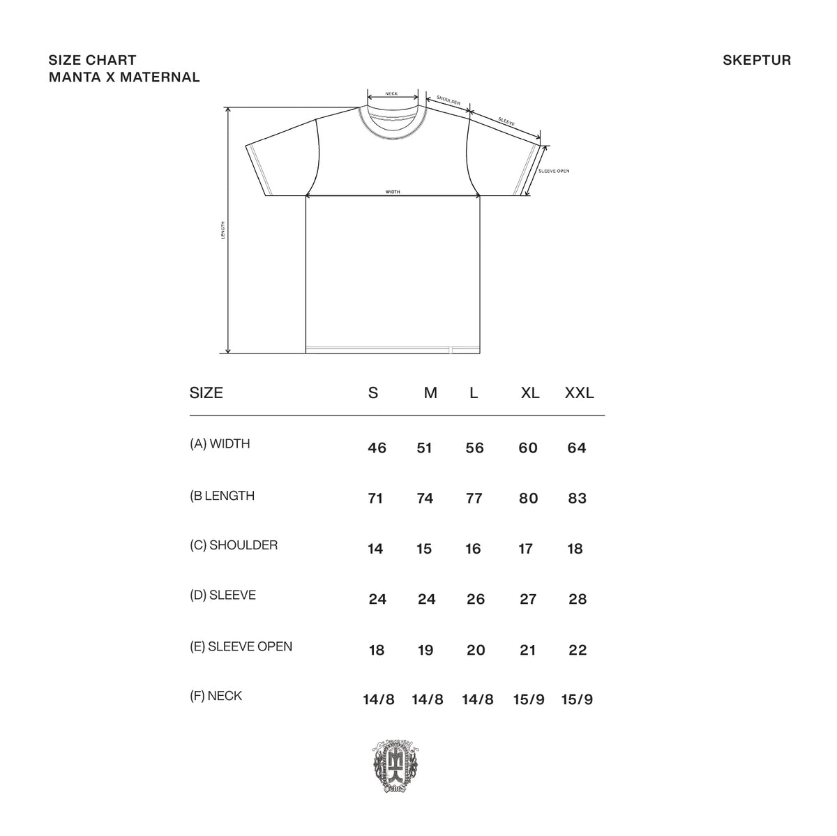 Manta X Maternal T-Shirt SKEPTUR