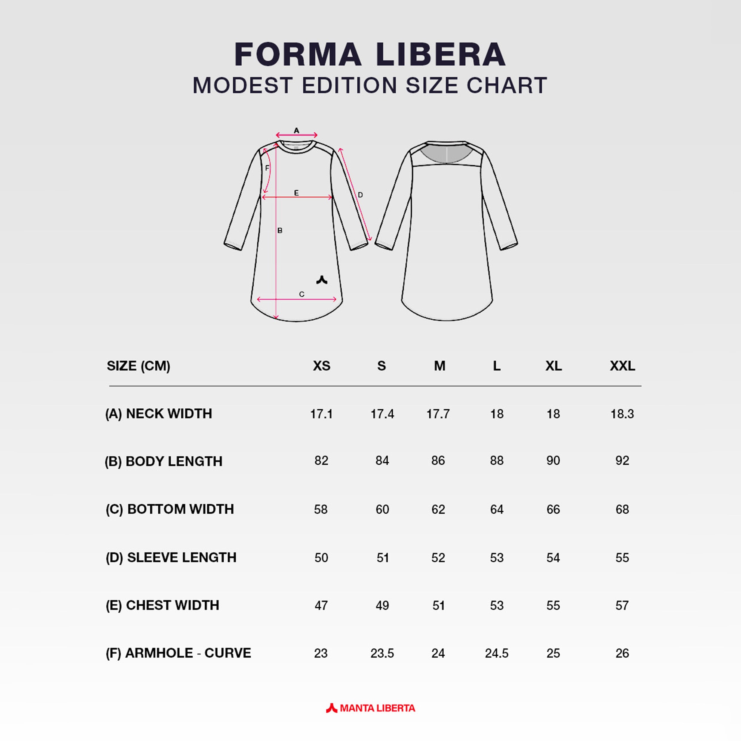 Manta Liberta Forma Libera Modest Baju Olahraga Wanita