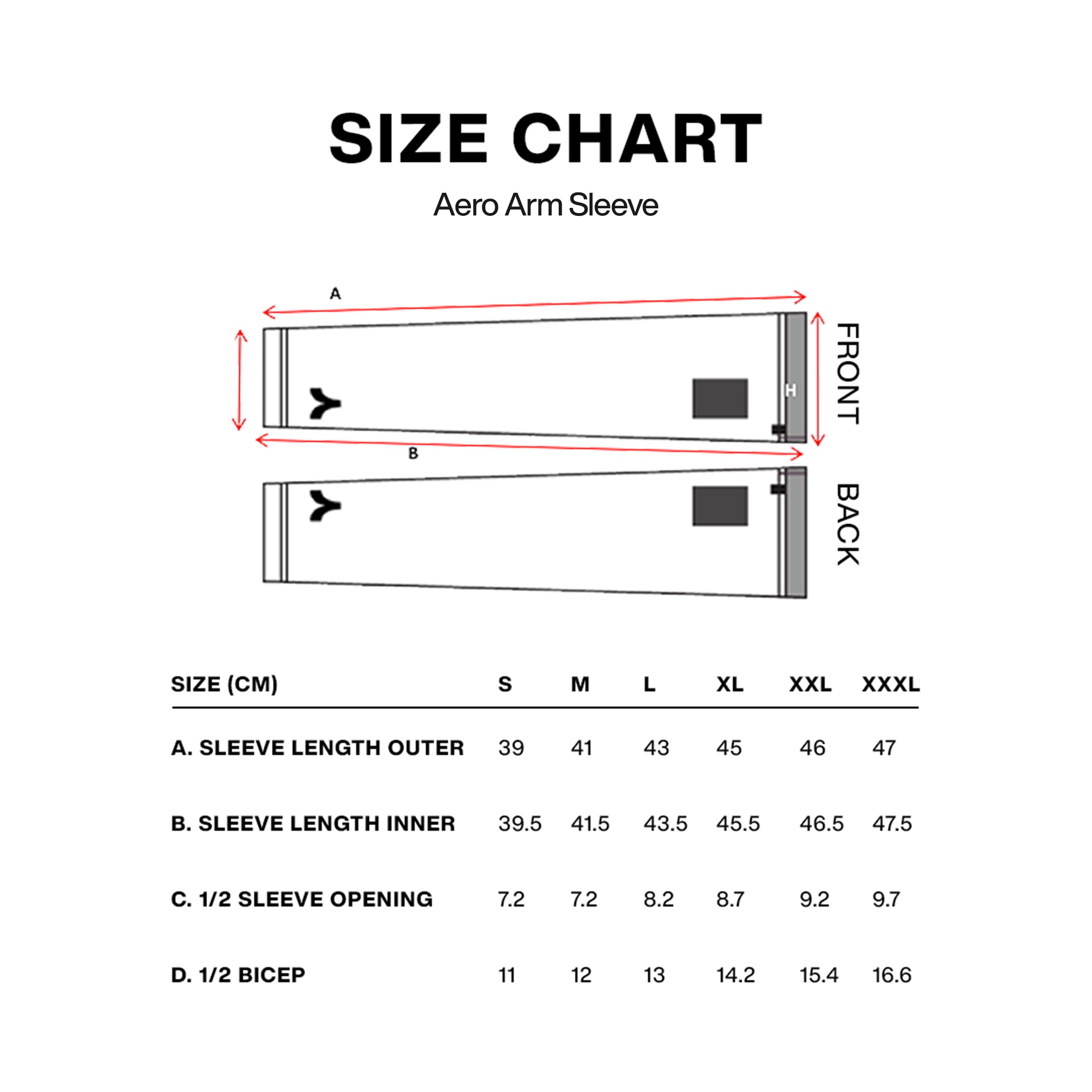 Arm Sleeve Aero White