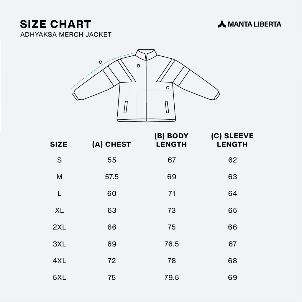Manta Liberta X Adiyaksa Run Jacket Merchandise