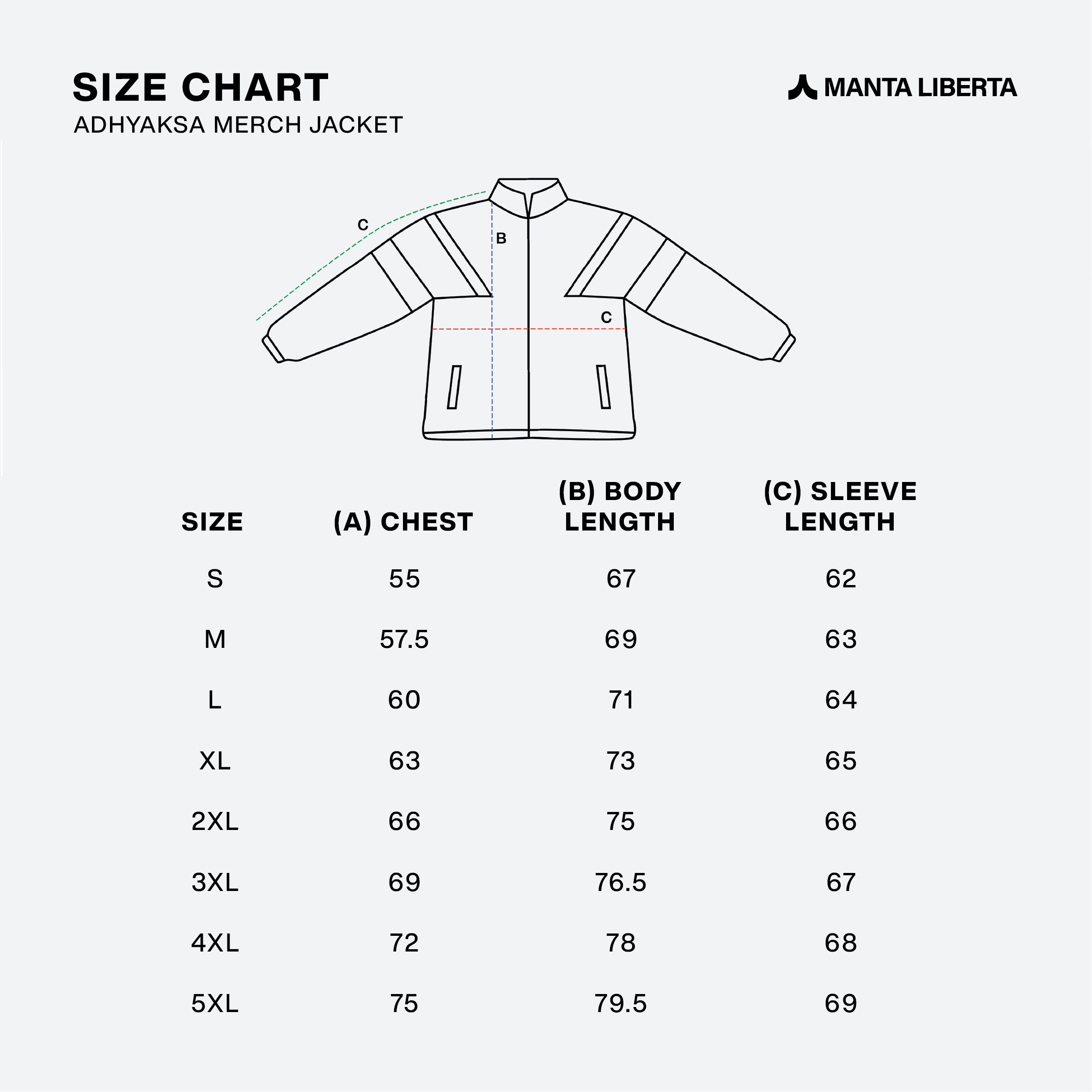 Manta Liberta X Adiyaksa Run Jacket Merchandise
