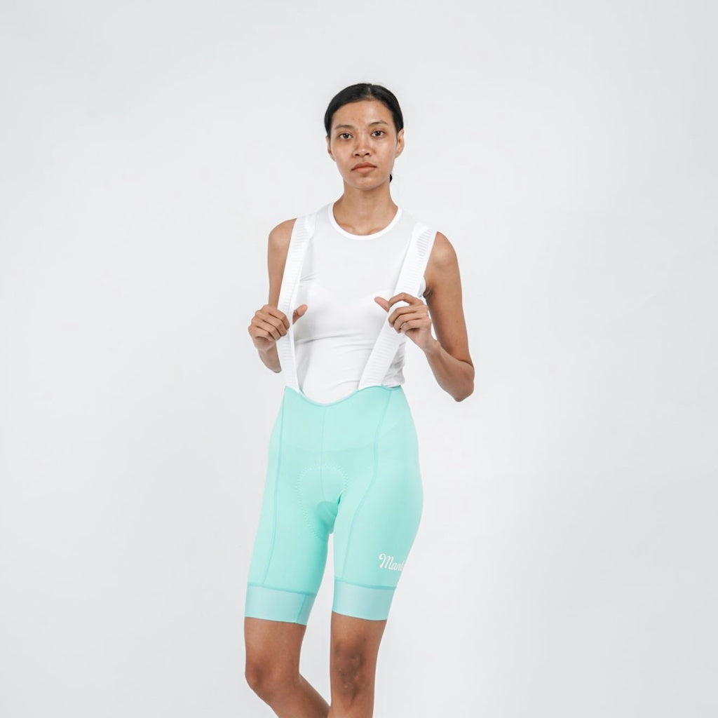 Manta Liberta Radiomir Women Bib Mint Celana Sepeda