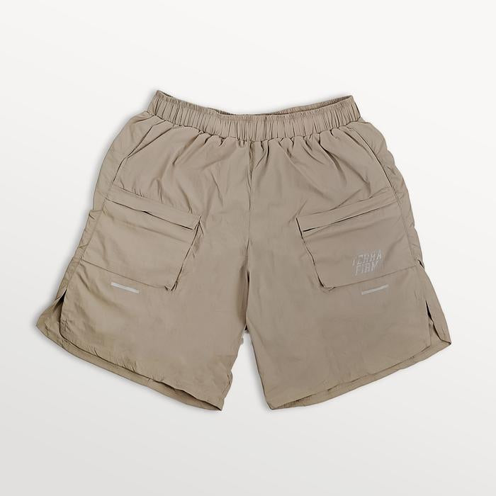 Terra Firma Running Short Cargo 7 inch Khaki