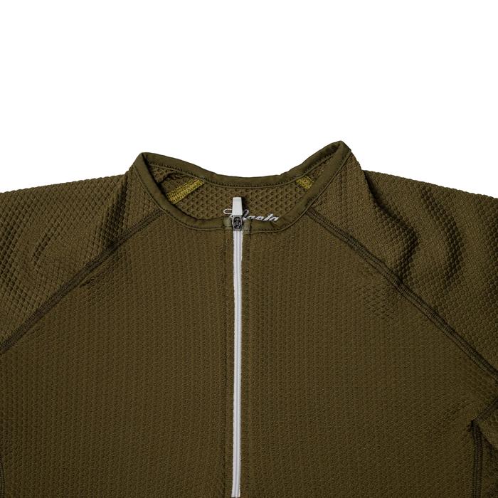 Parma Half Zip Cycling Jersey Green