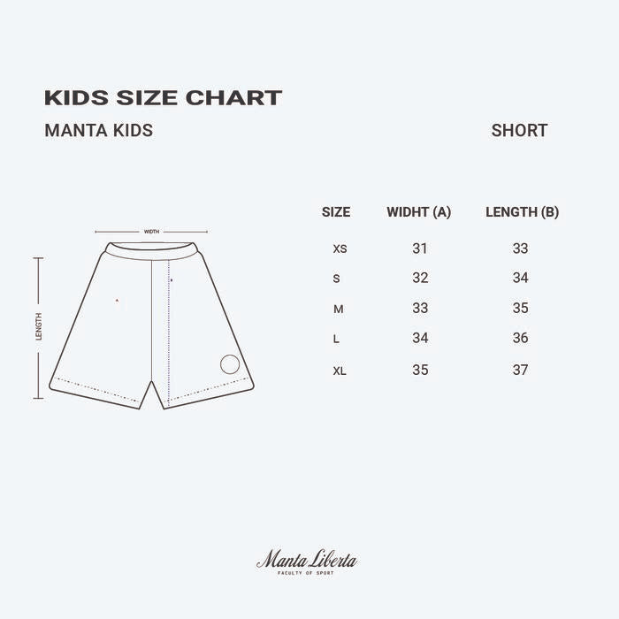Manta Liberta FOS Kids Short Celana Olahraga Lari Anak