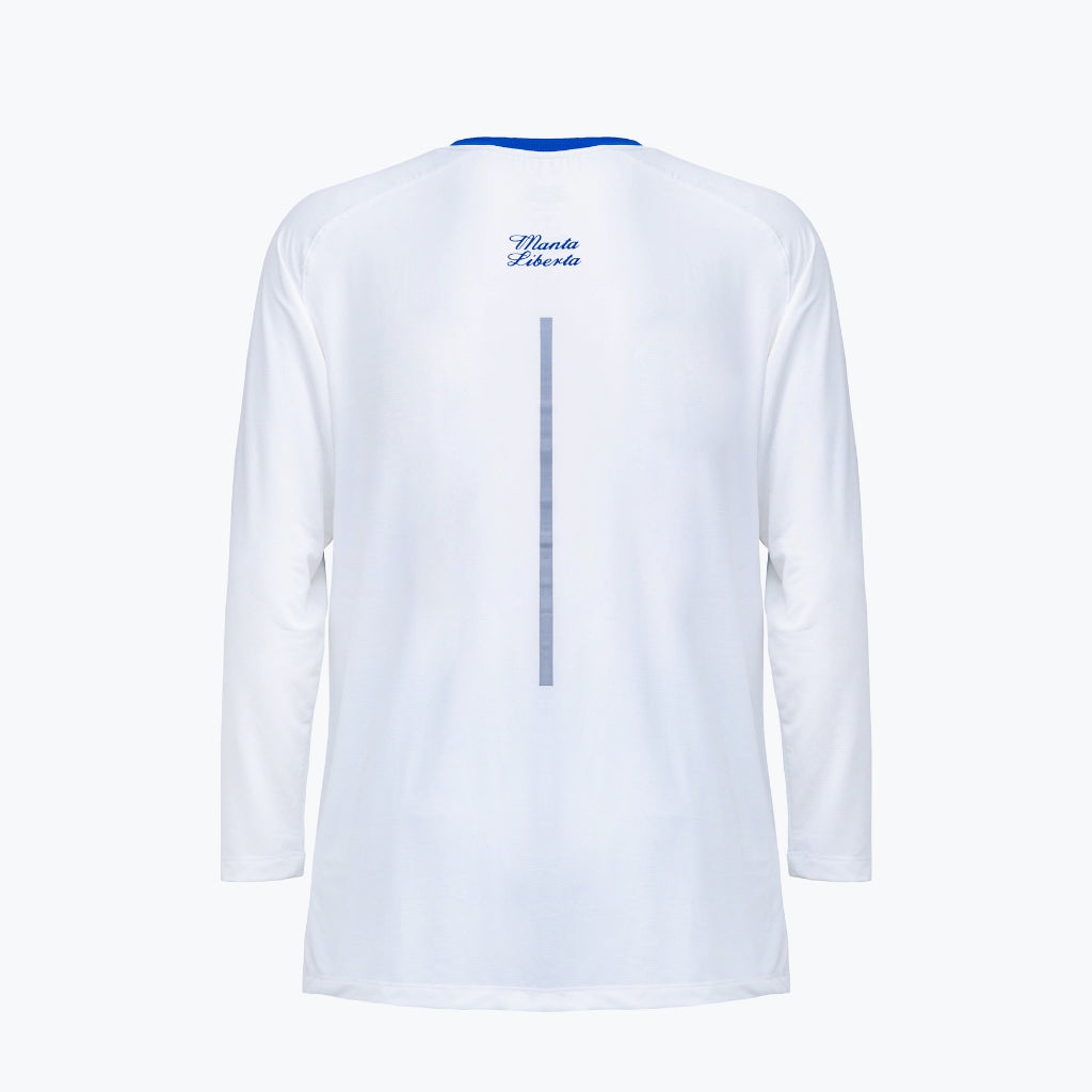 Corsa Running Jersey Long Sleeve Classic White
