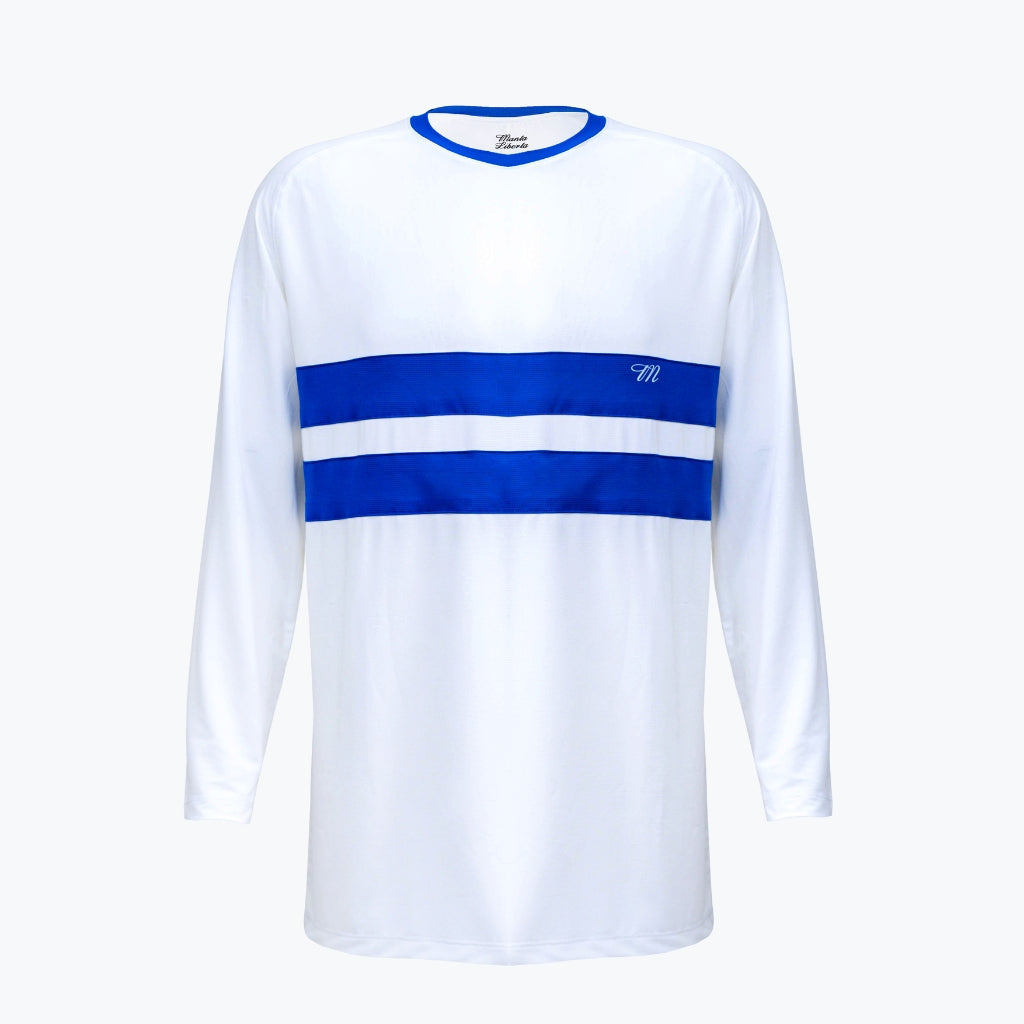Corsa Running Jersey Long Sleeve Classic White