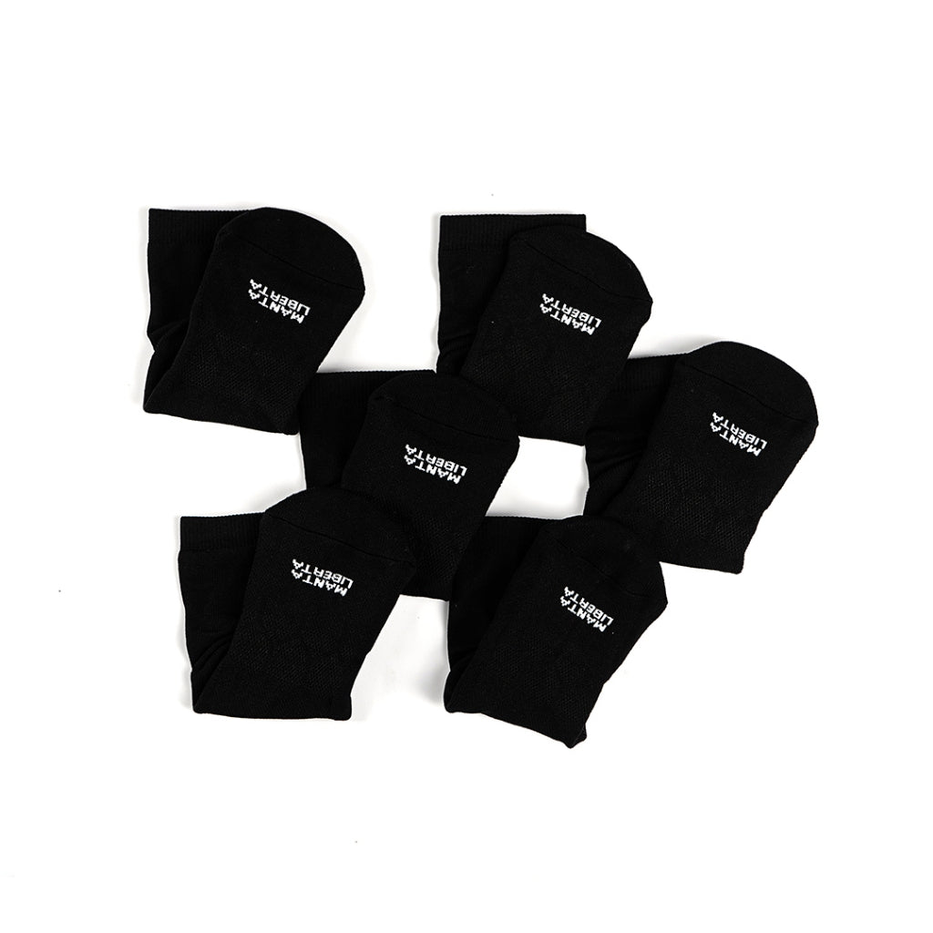 Bundling 3 pcs Performance Ankle Socks Black