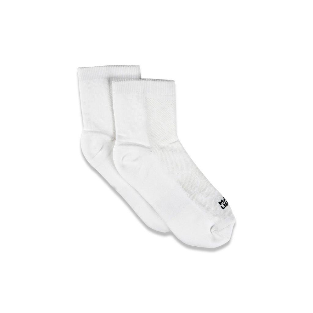 Bundling 3 pcs Performance Ankle Socks White