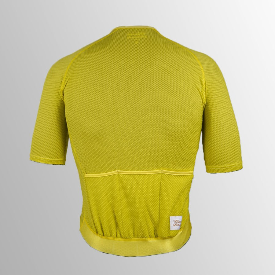 Parma Half Zip Cycling Jersey Blazing Yellow
