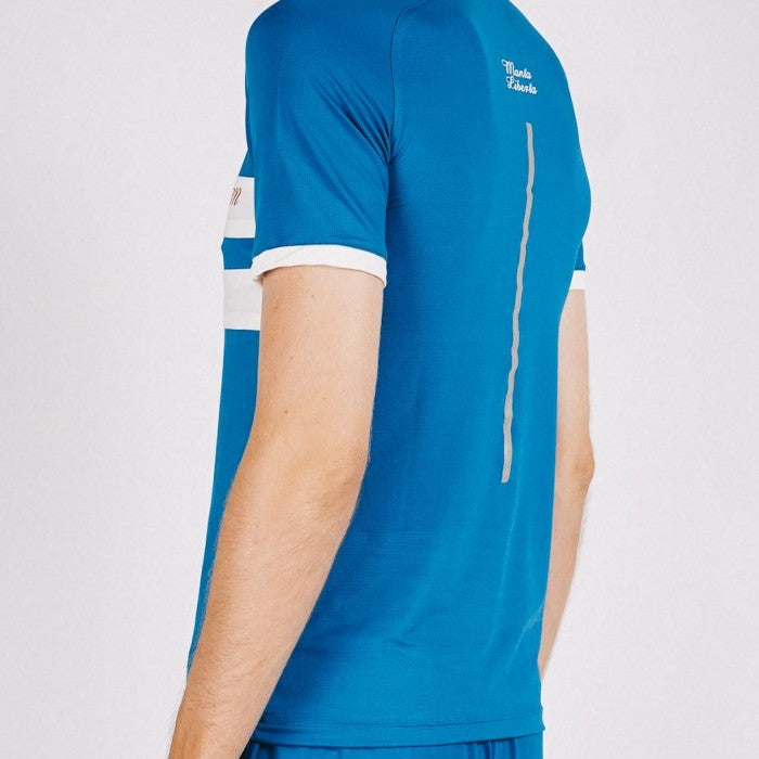 Corsa Classic Running Tees Ocean Blue