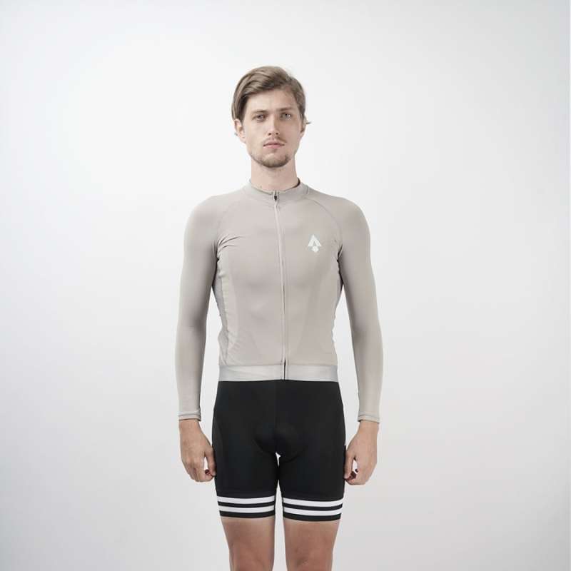 Manta Liberta Celestial Long Sleeve Dusty Sand Jersey Sepeda